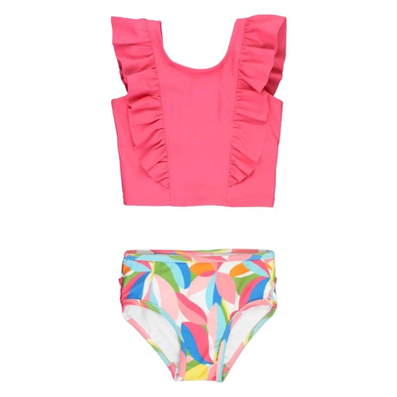 RuffleButts Waterfall Tankini TROPICAL ADVENTURE