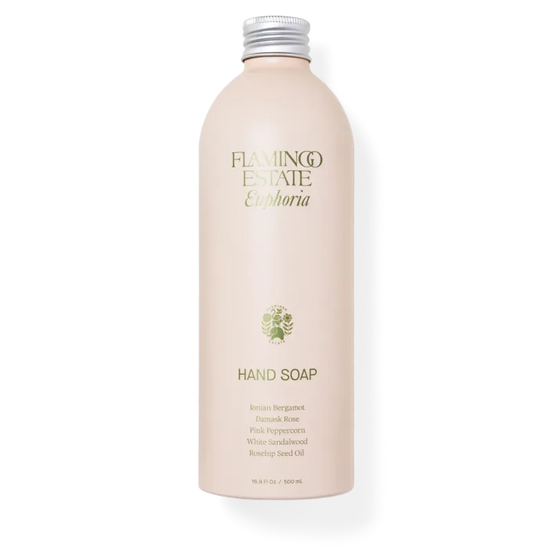 FLAMINGO ESTATE DAMASK ROSE &amp; PINK PEPPERCORN HAND SOAP