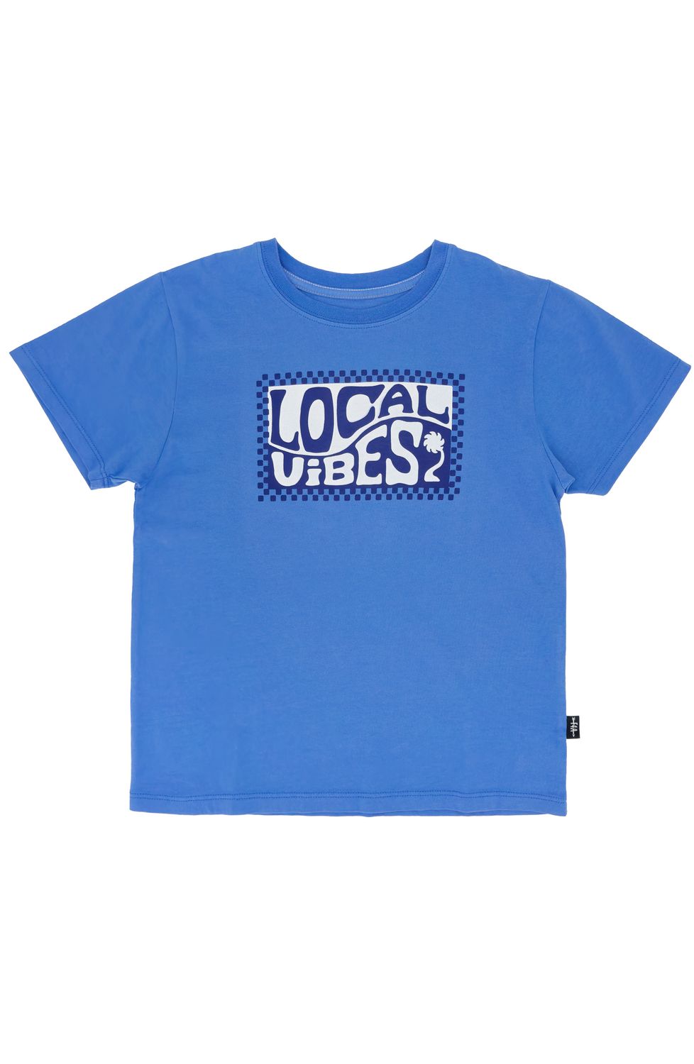 FEATHER 4 ARROW LOCAL VIBES VINTAGE TEE MARINA BLUE