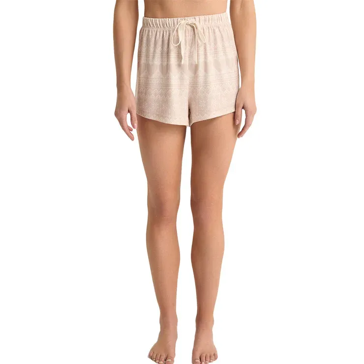 Z Supply Fairisle Heart Short Crystal Grey