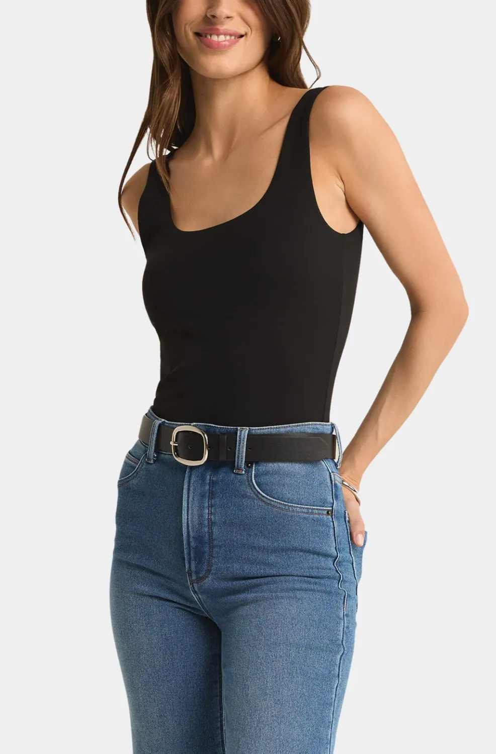 Z supply Vienna Bodysuit Black