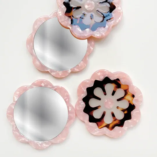 HAVE A NICE DAY BLOSSOM MINI MIRROR