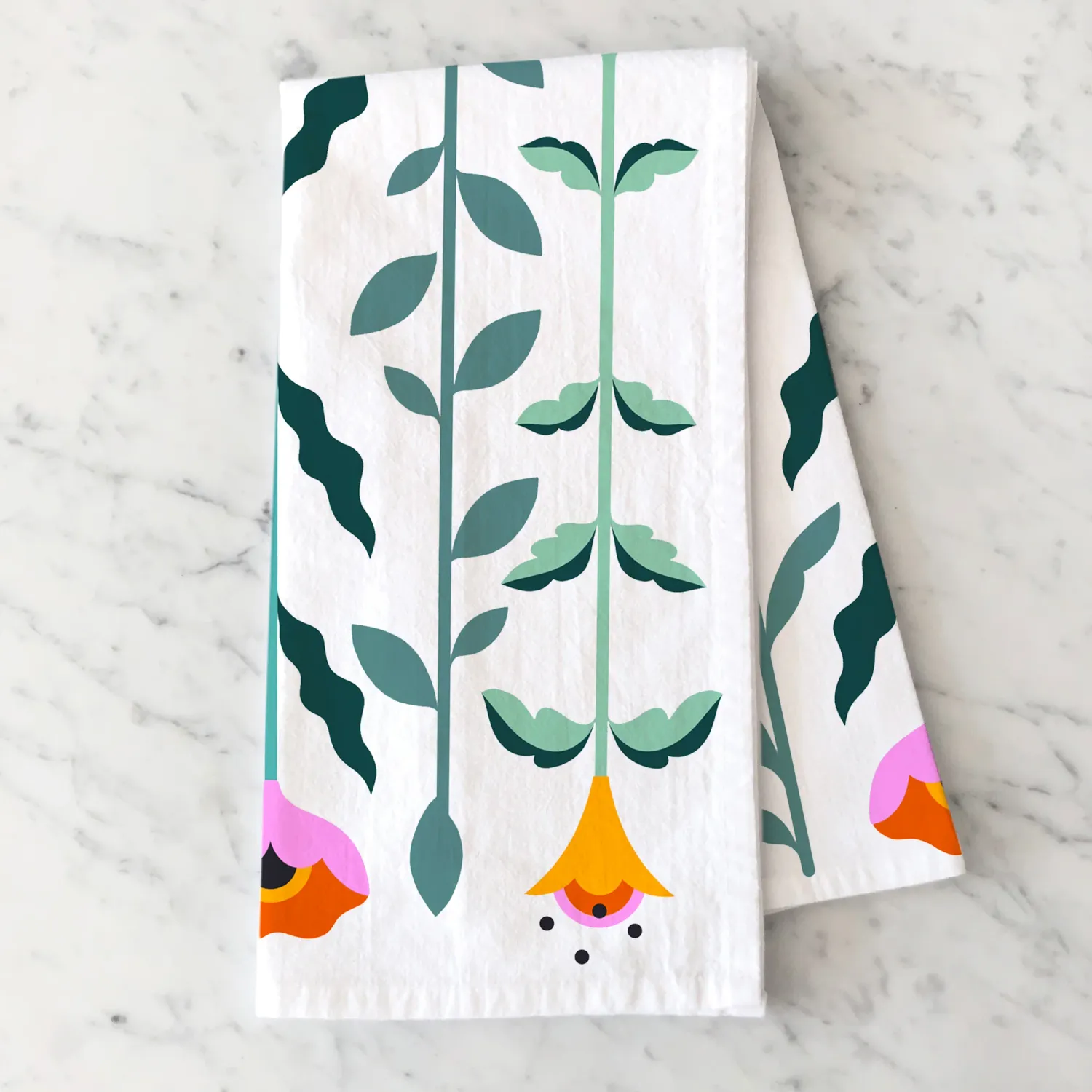 HAVE A NICE DAY GARDEN TEA TOWEL