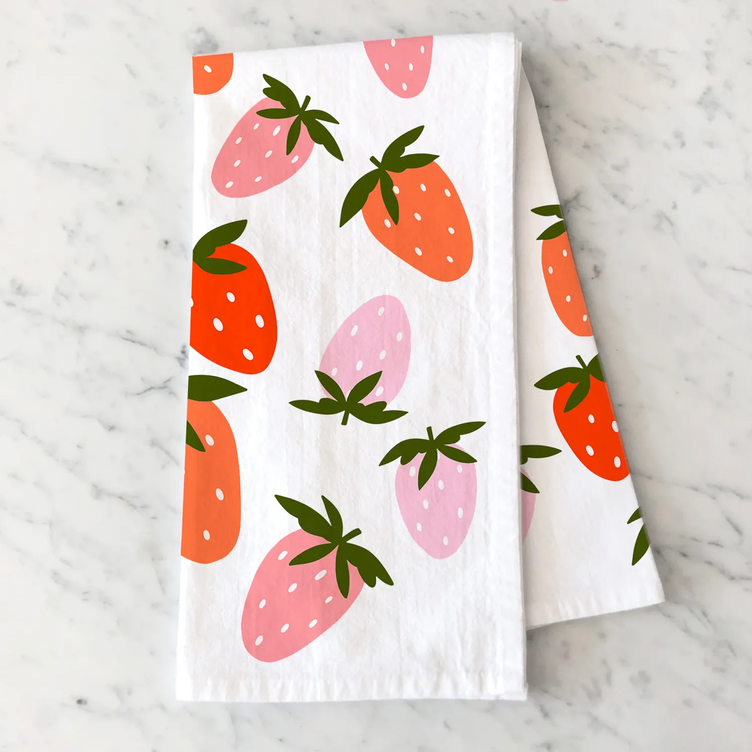 HAVE A NICE DAY STRAWBERRY TEA TOWEL