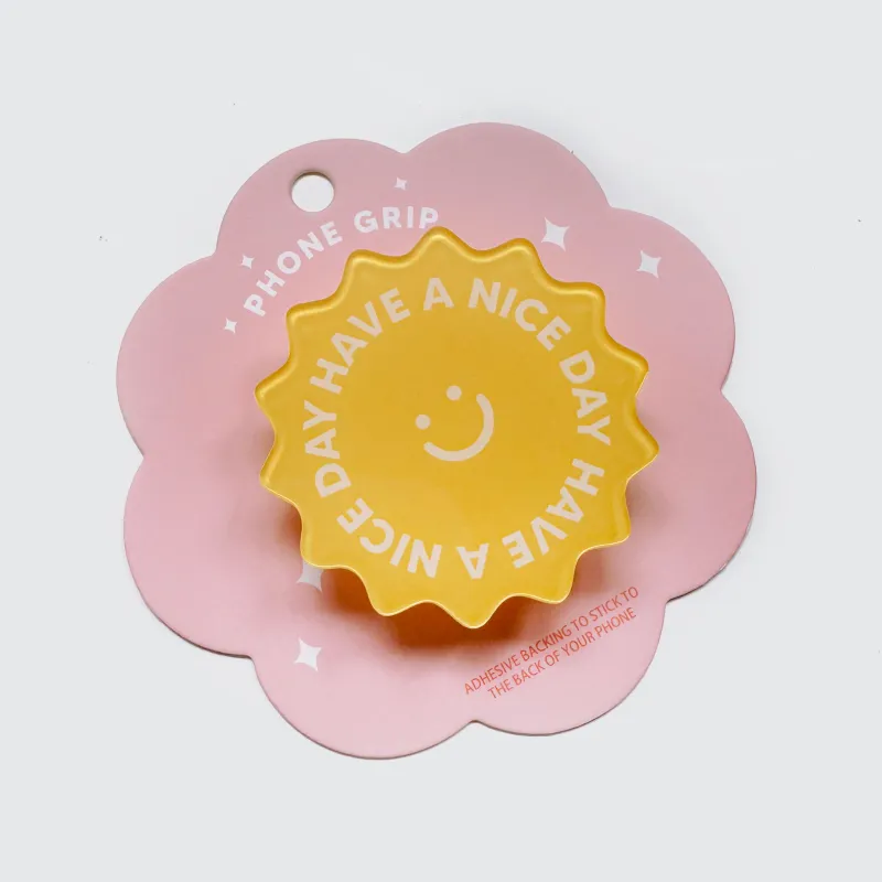 HAVE A NICE DAY SUNNY SIDE PHONE GRIP