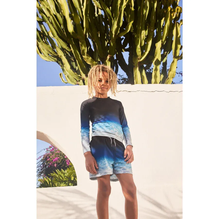 Molo Neptune LS Faded Ocean