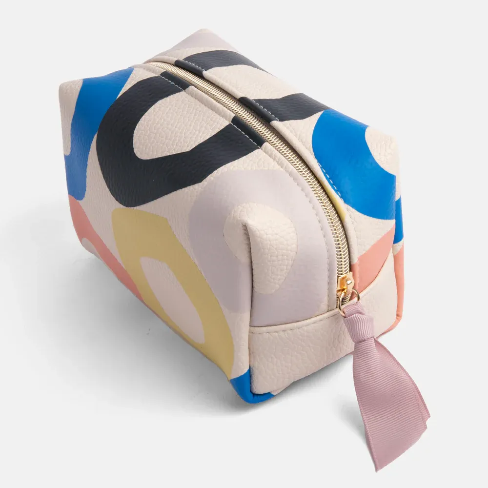 Caroline Gardener Loop Cube Cosmetic Bag