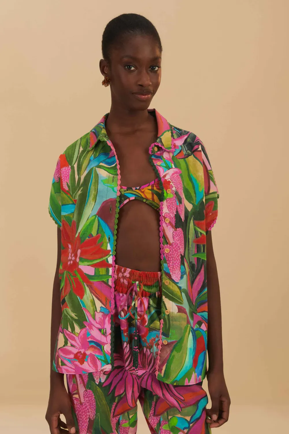 FARM RIO JARDIN DE REVE SHIRT