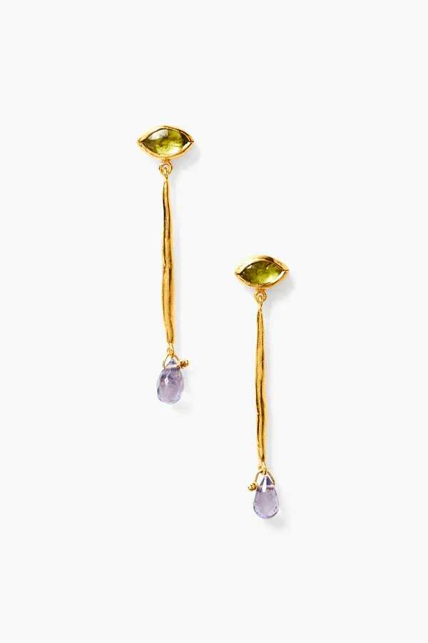 CHAN LUU PERIDOT EARRING
