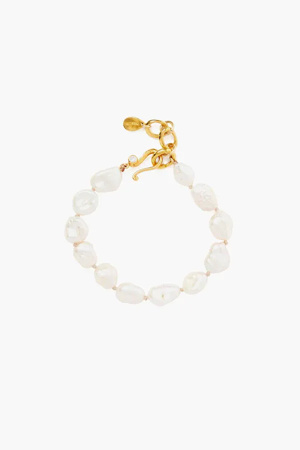 CHAN LUU WHITE PEARL BRACELET