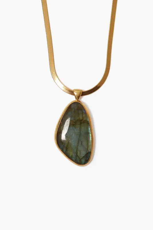 CHAN LUU LABRADORITE NECKLACE