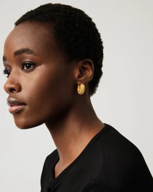 Missoma Baya Medium Hoop Earrings