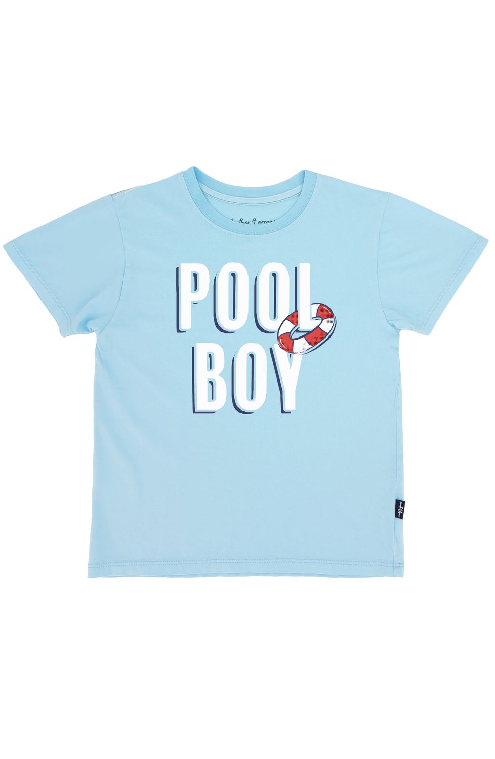 FEATHER 4 ARROW POOL BOY VINTAGE TEE CRYSTAL BLUE