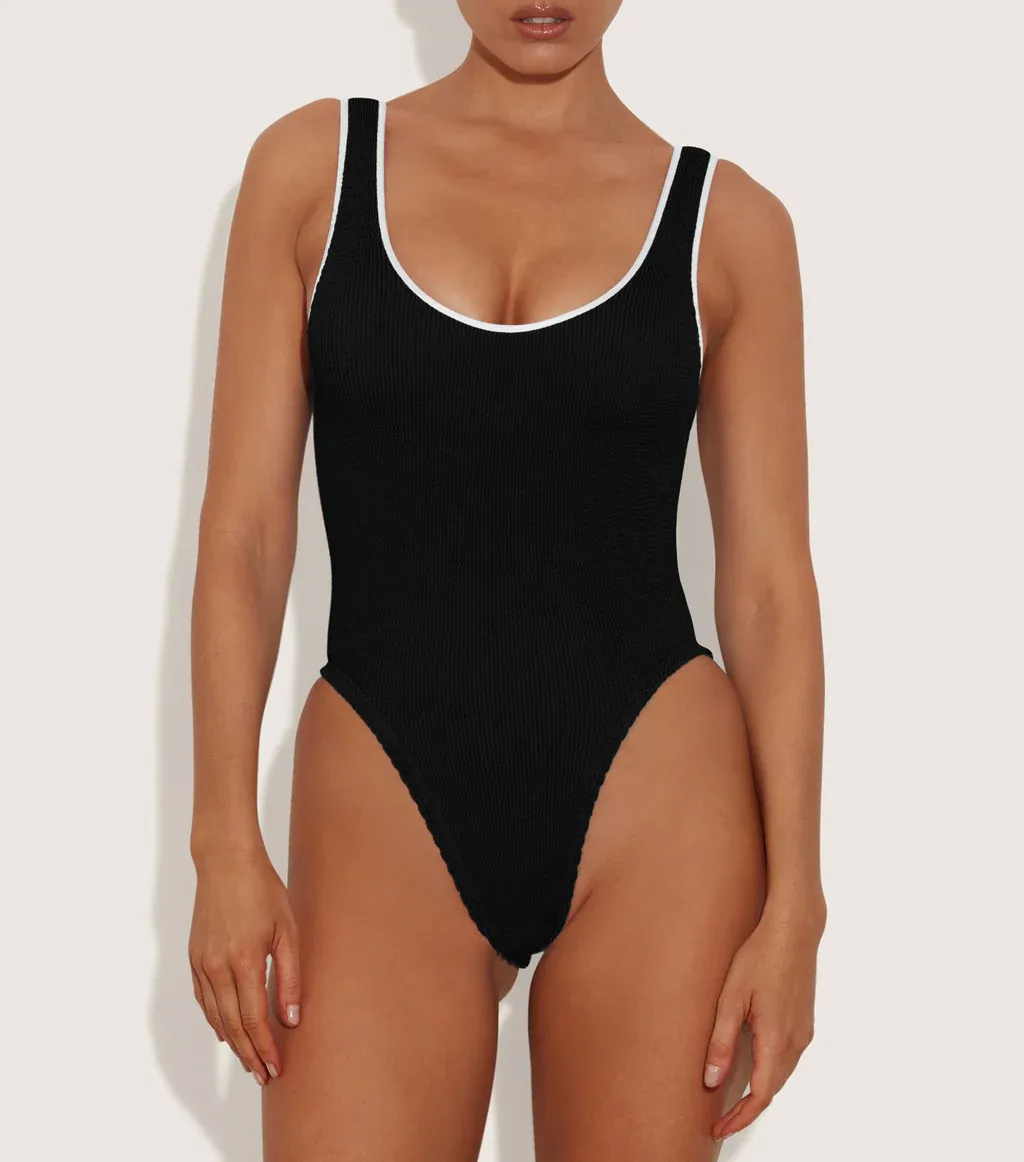 HUNZA G FAYE SWIM BLACK