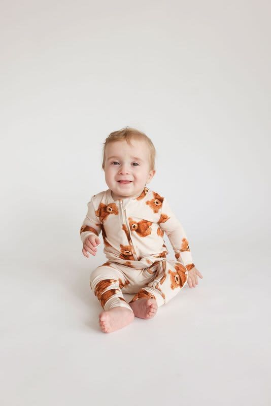 Posh Peanut Teddy Freddy - Convertible One Piece