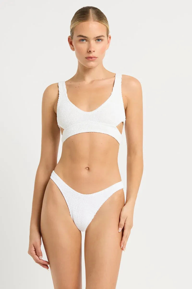 BOND EYE NINO CROP TOP - OPTIC WHITE