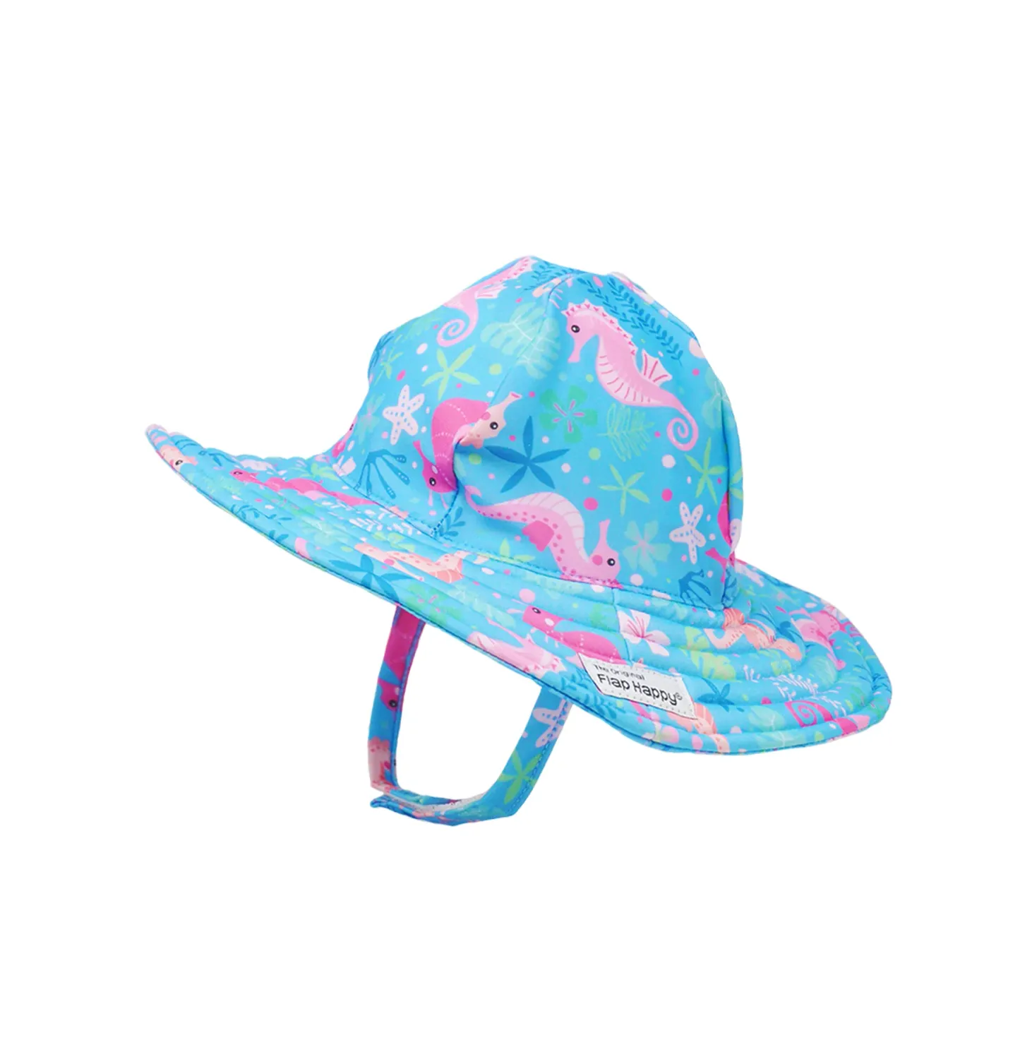 Flap Happy Seahorse Garden Hat