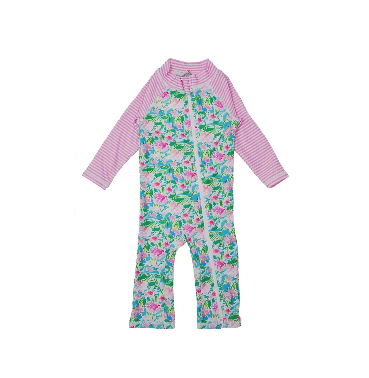 Flap Happy Lotus &amp; Lilies Long Surf Suit