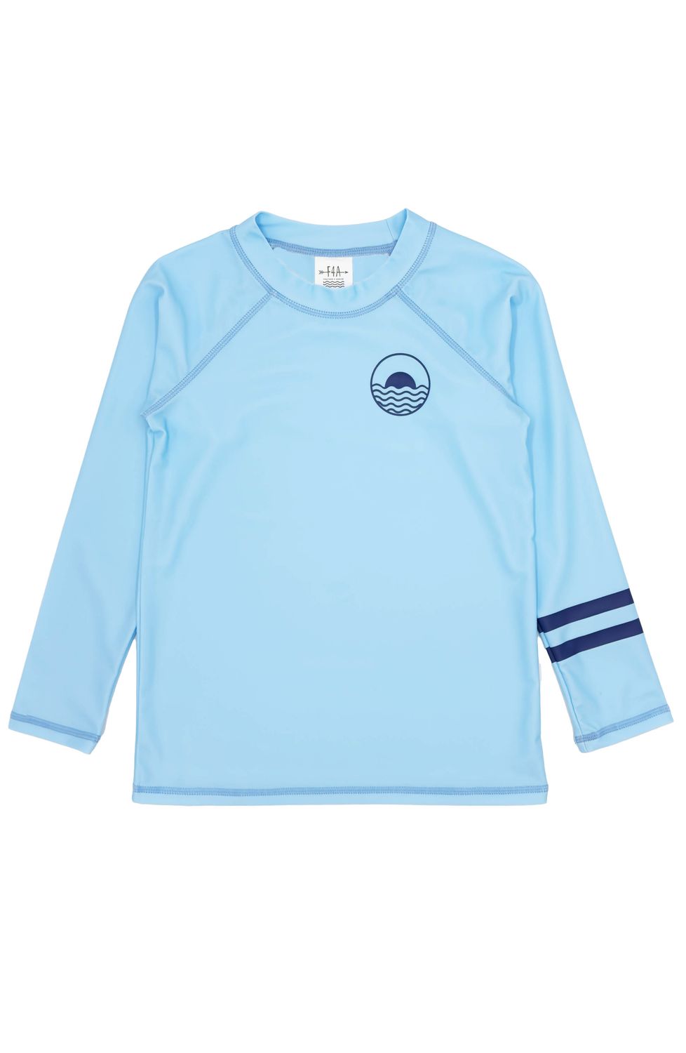 FEATHER 4 ARROW ICON L/S RASHGUARD CRYSTAL BLUE