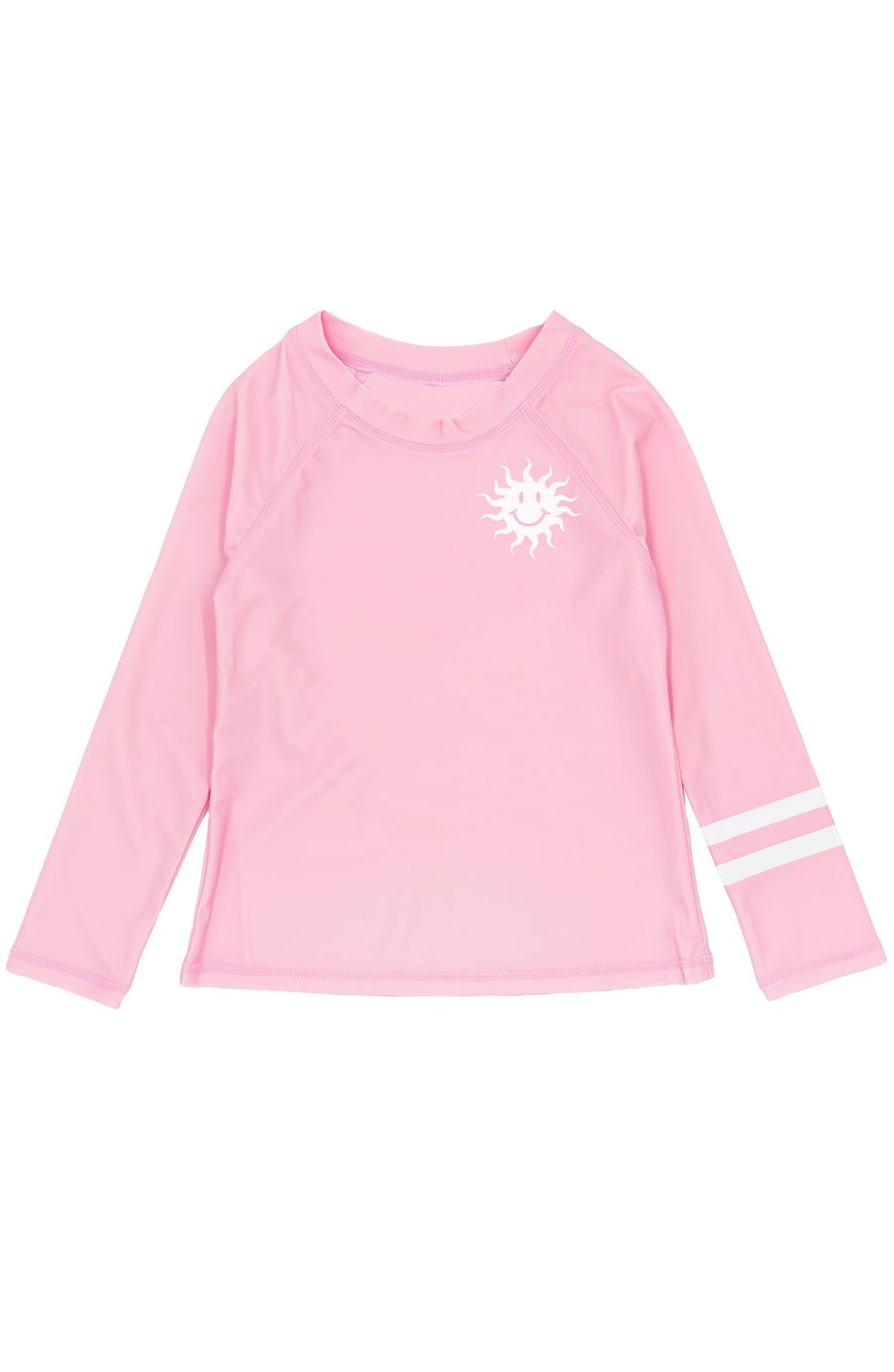 FEATHER 4 ARROW STAY GOLDEN L/S RASHGUARD FAIRY TALE PINK