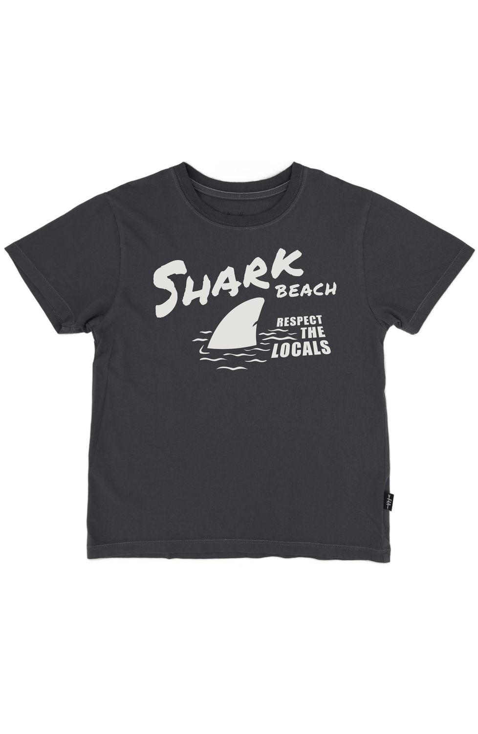 FEATHER 4 ARROW SHARK BEACH VINTAGE TEE LAVA ROCK