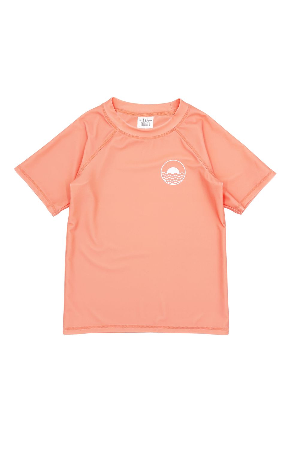 FEATHER 4 ARROW ICON S/S RASHGUARD PAPAYA