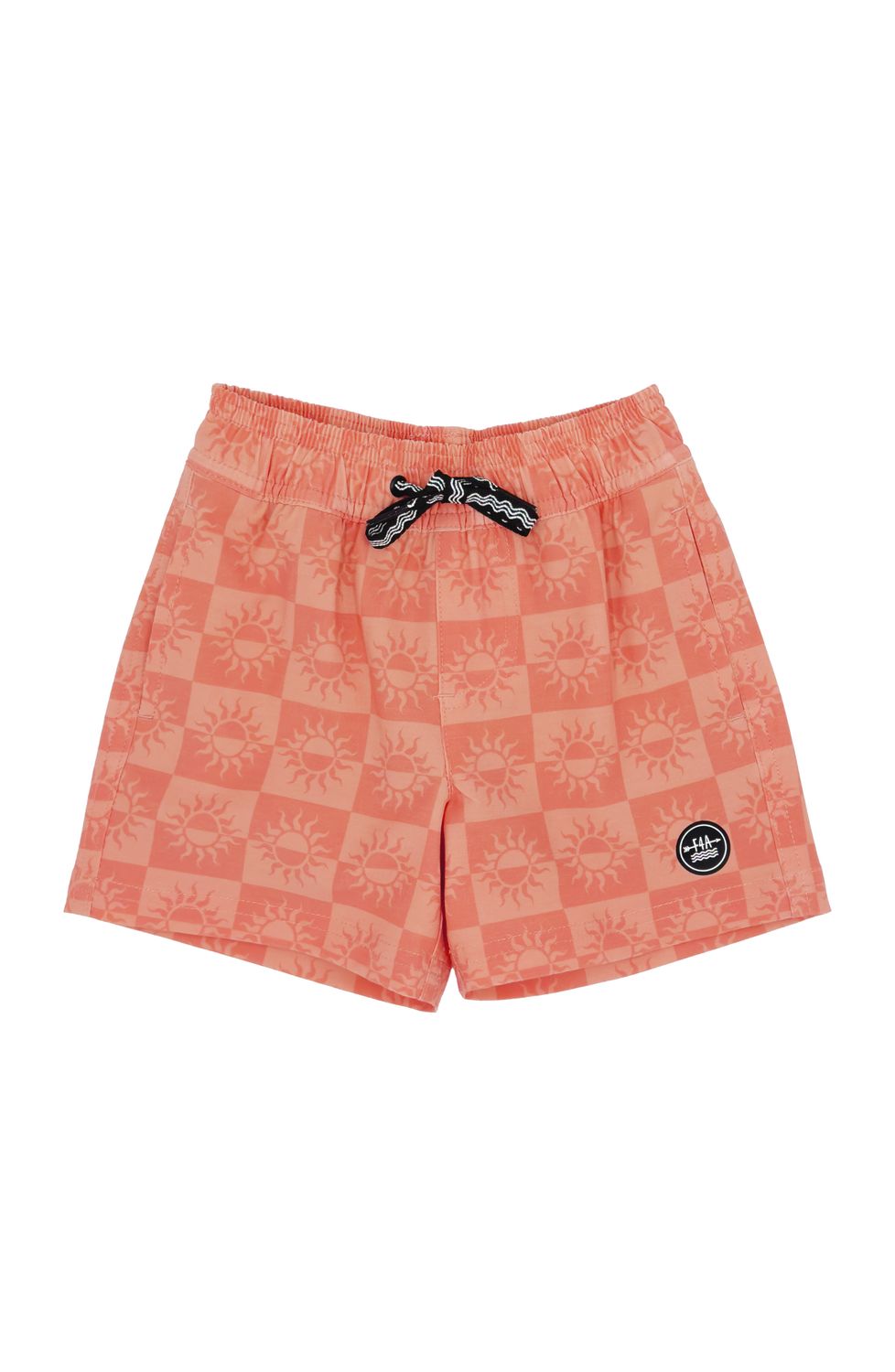 FEATHER 4 ARROW SUNRISE BABY VOLLEY TRUNK CORAL ORANGE