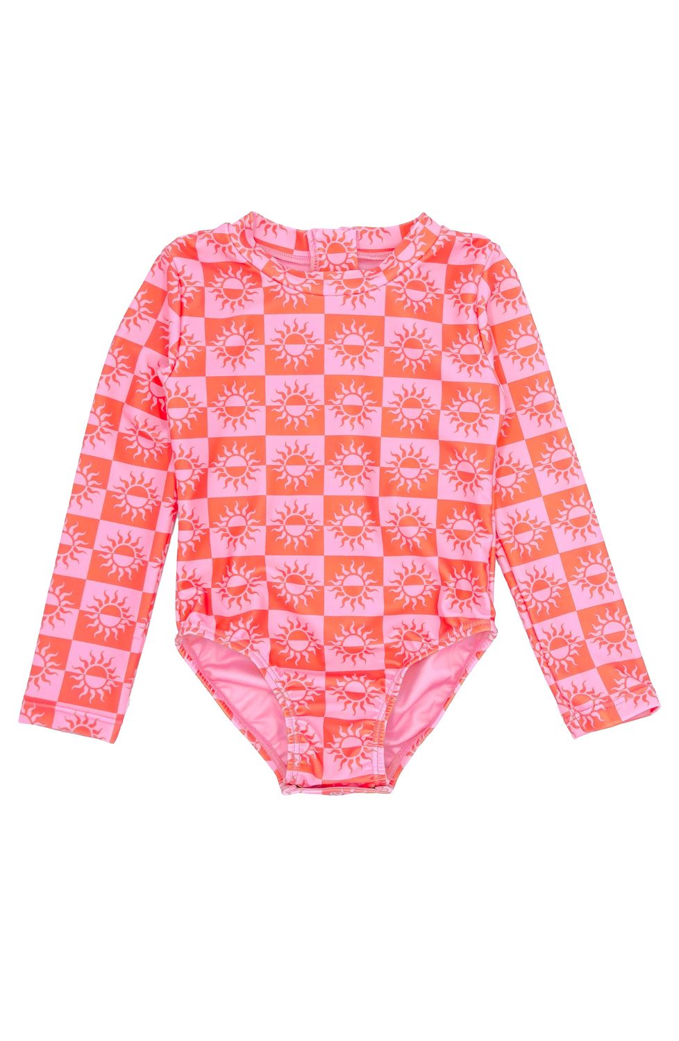 FEATHER 4 ARROW WAVE CHASER BABY SURF SUIT CORAL ORANGE