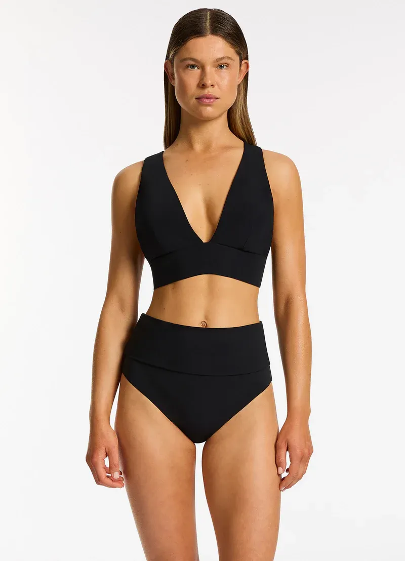 JETS SOFT TRI TOP BLACK