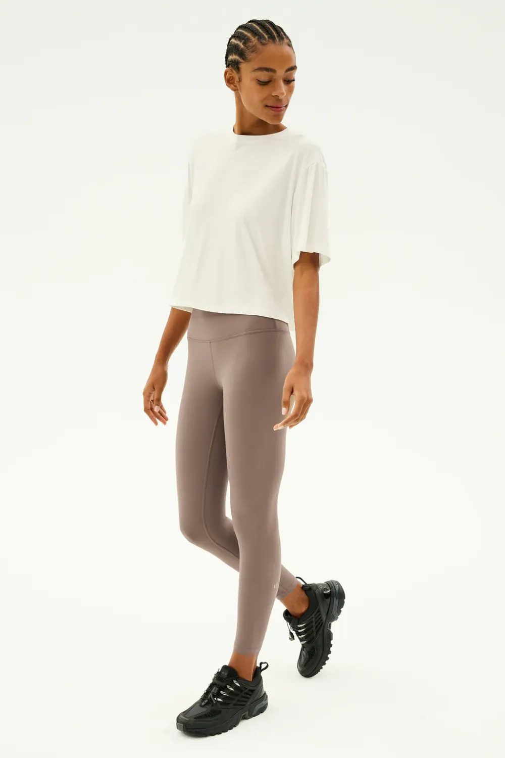 SPLITS 59 DJUNA OVERSIZED JERSEY TEE WHITE