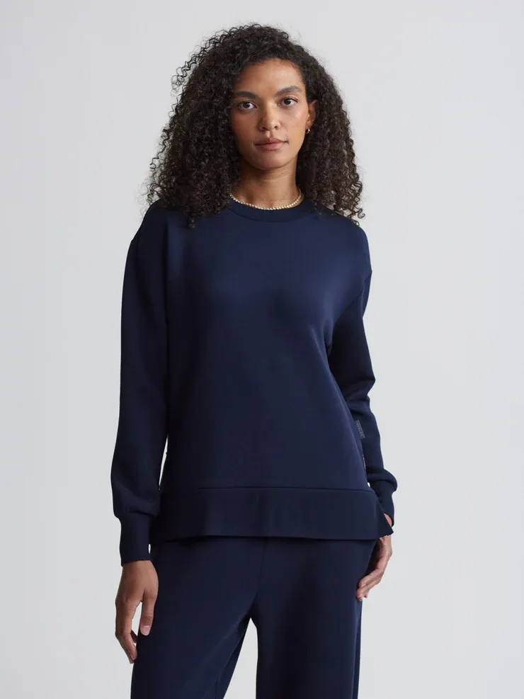 Varley Gabriella Sweat Navy