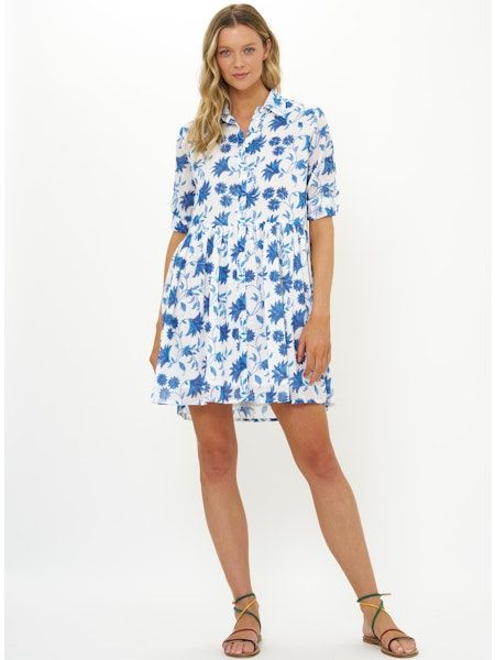 Oliphant Long Sleeve Shirt Dress Mini Marion