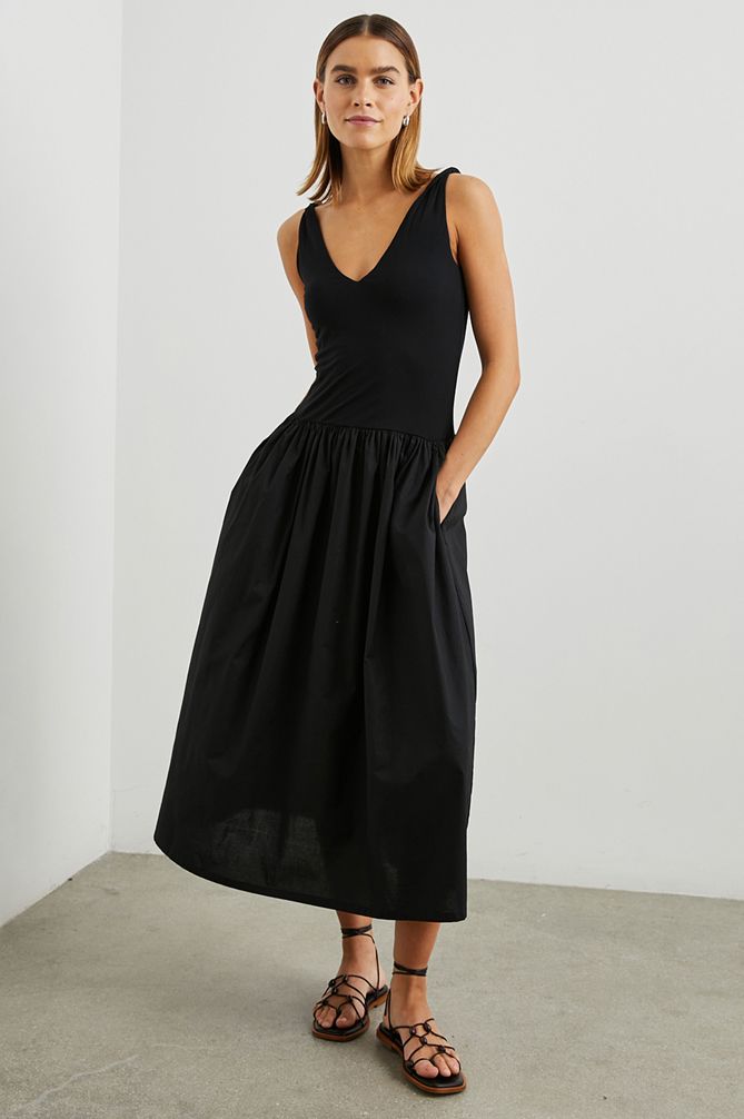 RAILS FRANCA DRESS BLACK