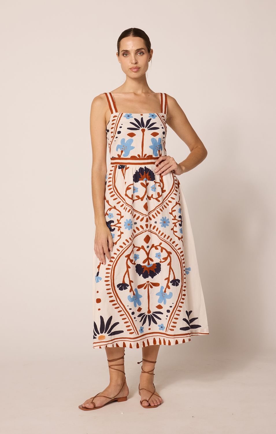 CLEOBELLA CARMEN MIDI DRESS LILIANA