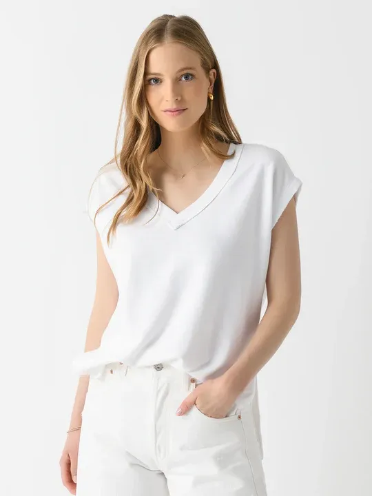 Z Supply On The Weekends Top White
