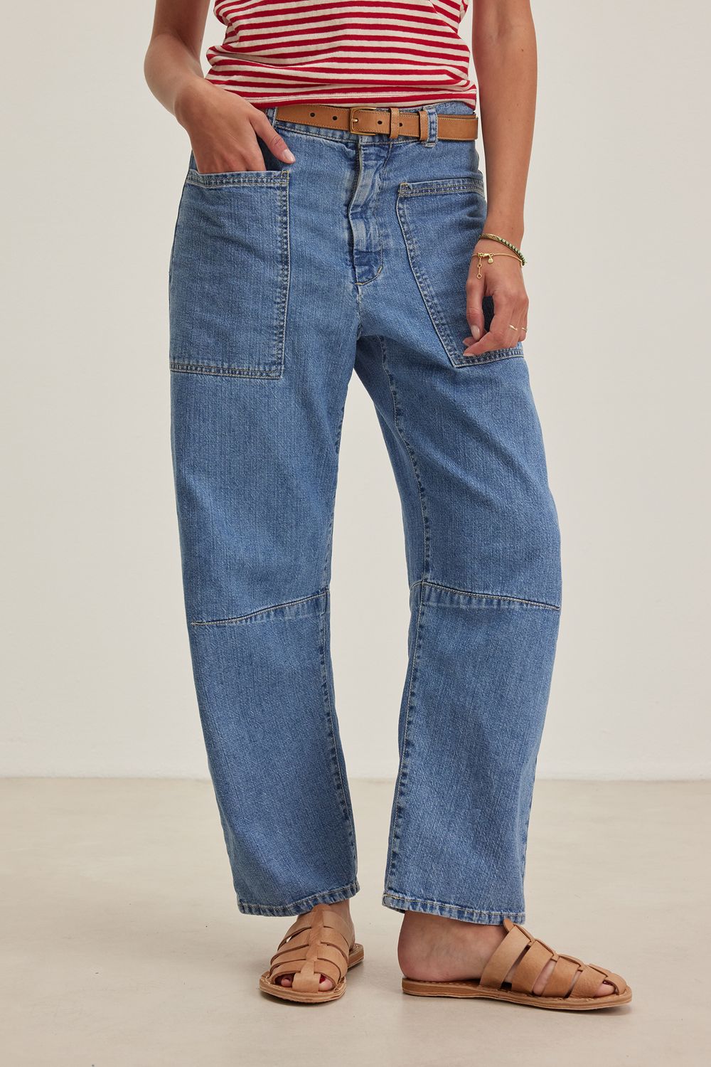 Velvet FARAH PANT INDIGO