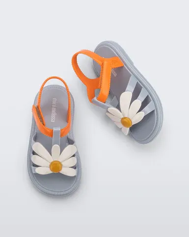 MINI MELISSA HIP BLOOMY BABY  BLUE/ORANGE