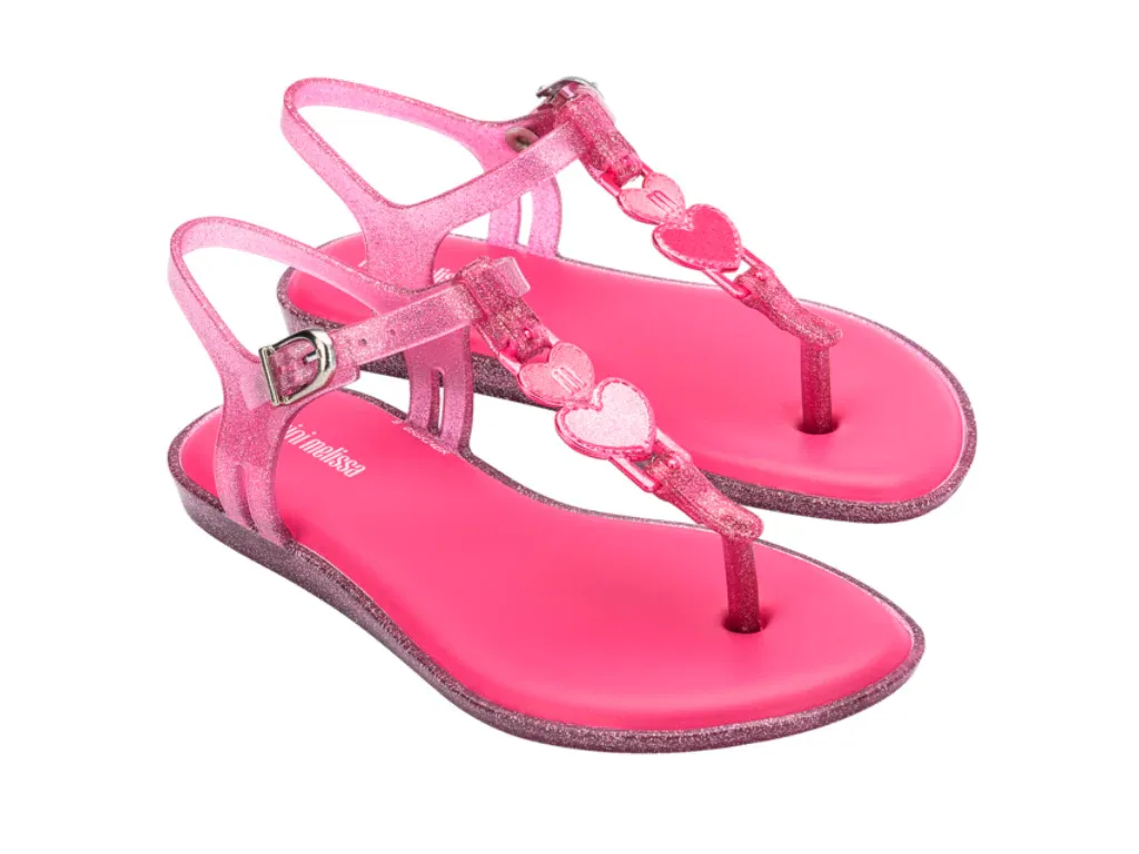MINI MELISSA SOLAR KIDS  GLITTER PINK