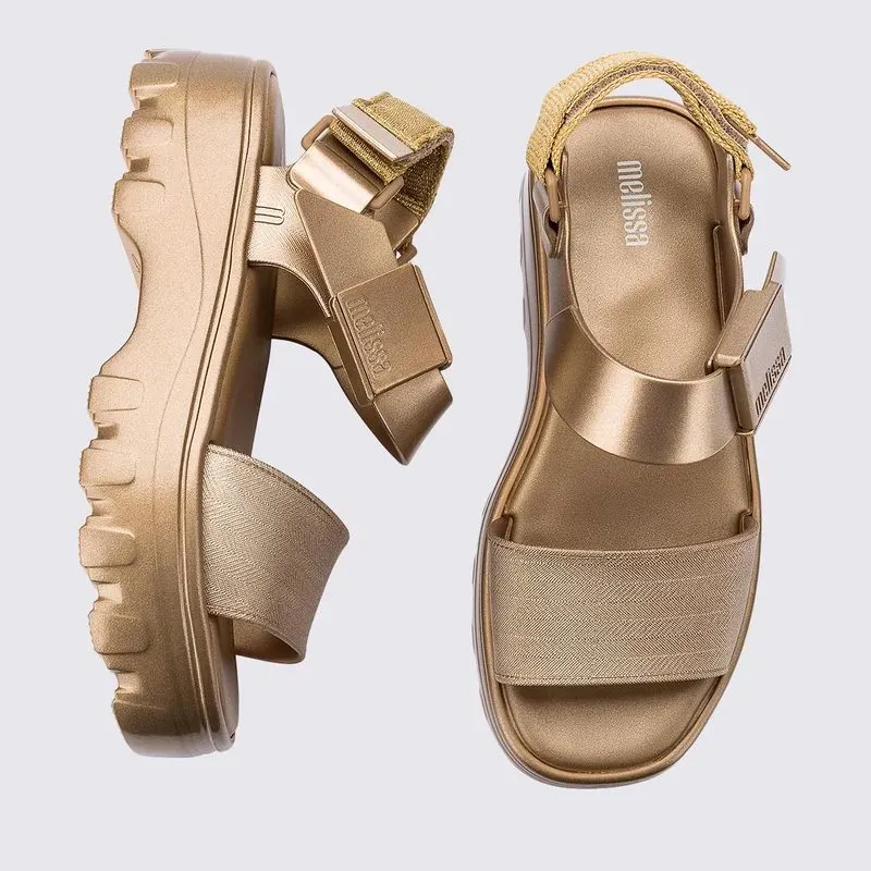 MELISSA KICK OFF SANDAL KIDS GOLD