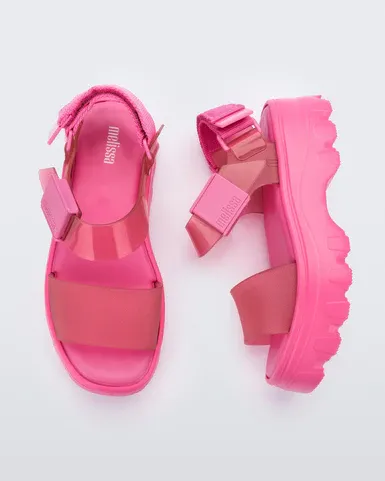 MELISSA KICK OFF SANDAL BABY  PINK/GLITTER