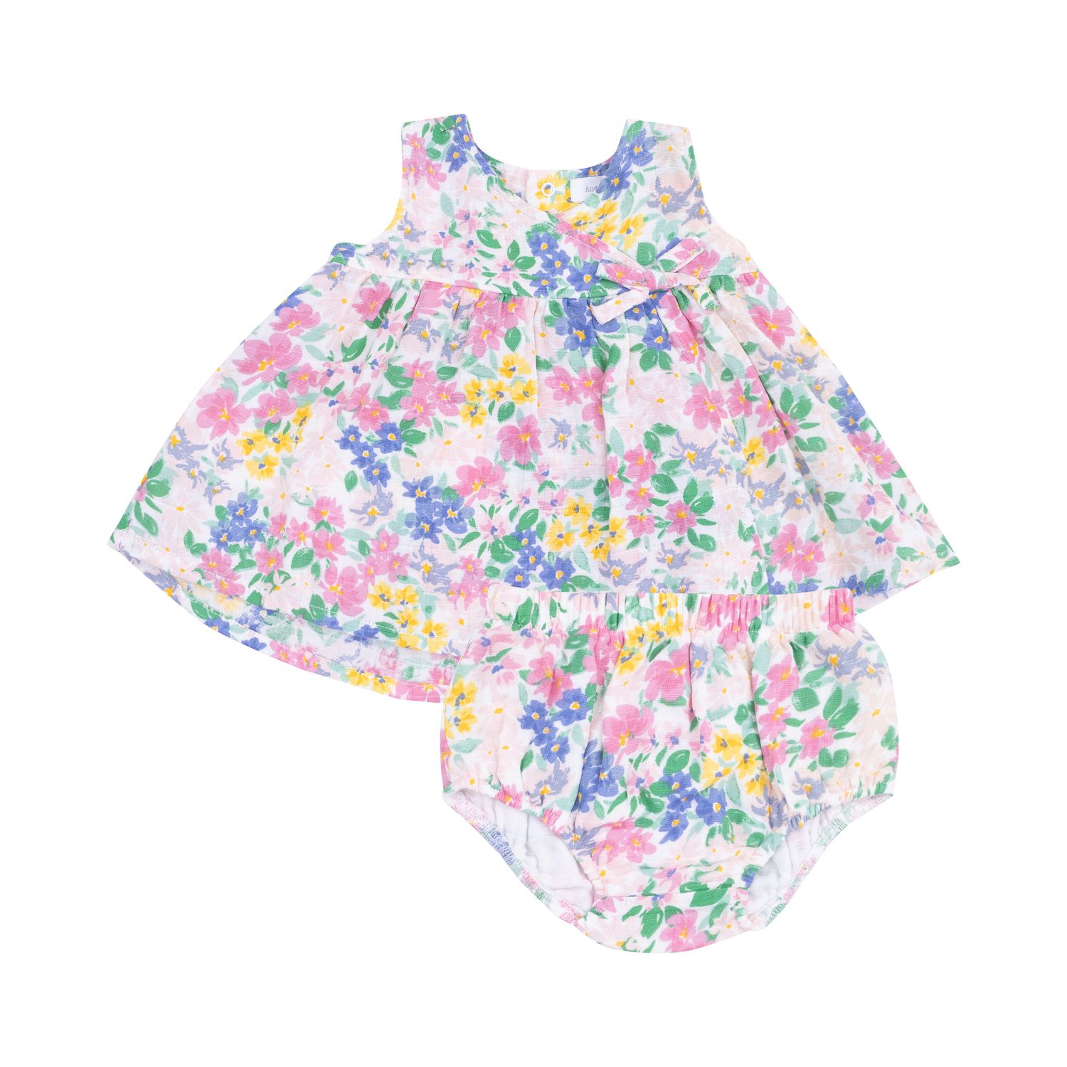 Angel Dear Emma Floral Kimono Dress &amp; Bloomer
