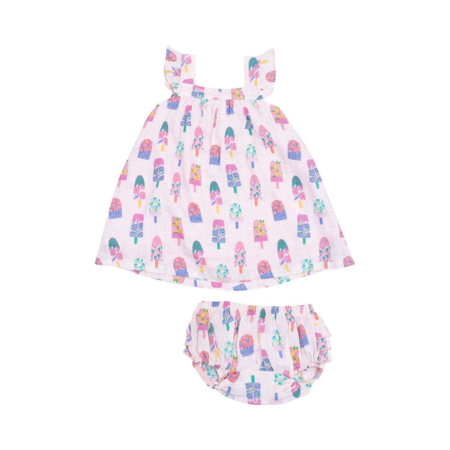 Angel Dear Floral Popsicles Sundress &amp; DC