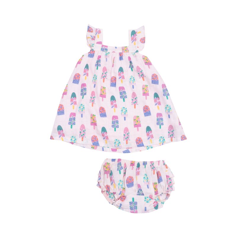 Angel Dear Floral Popsicles Sundress &amp; DC