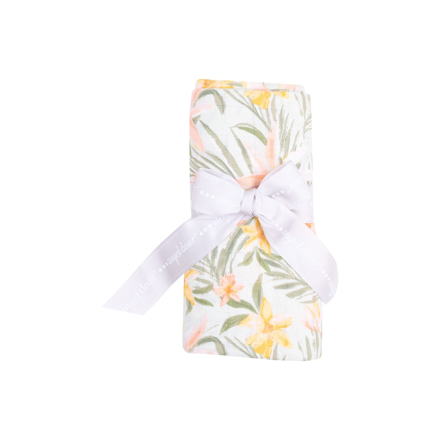 Angel Dear Island Floral Swaddle Blanket