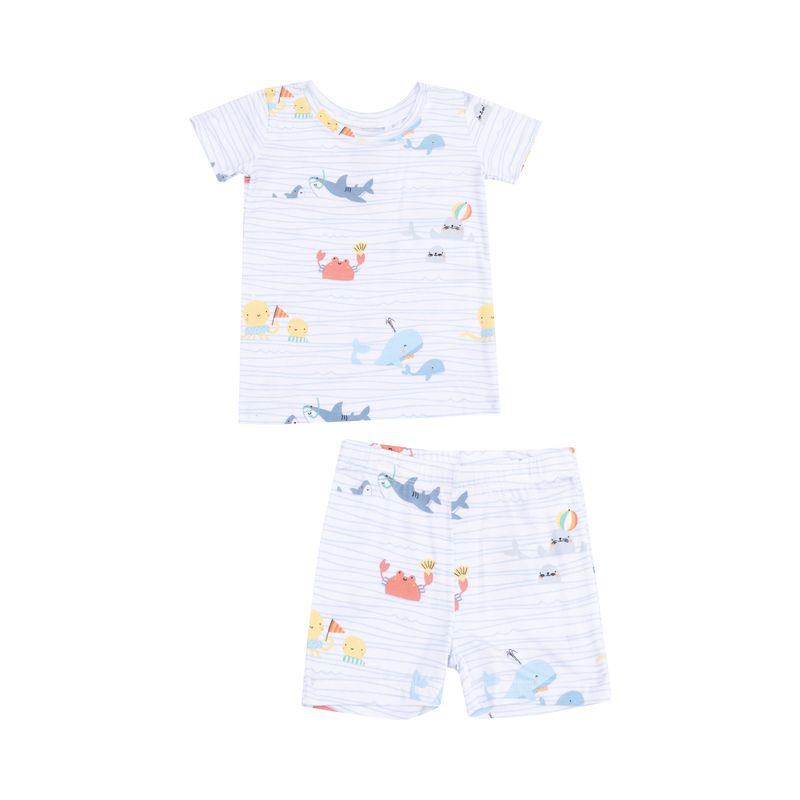 Angel Dear Sea Stripes Short Lounge Wear Set
