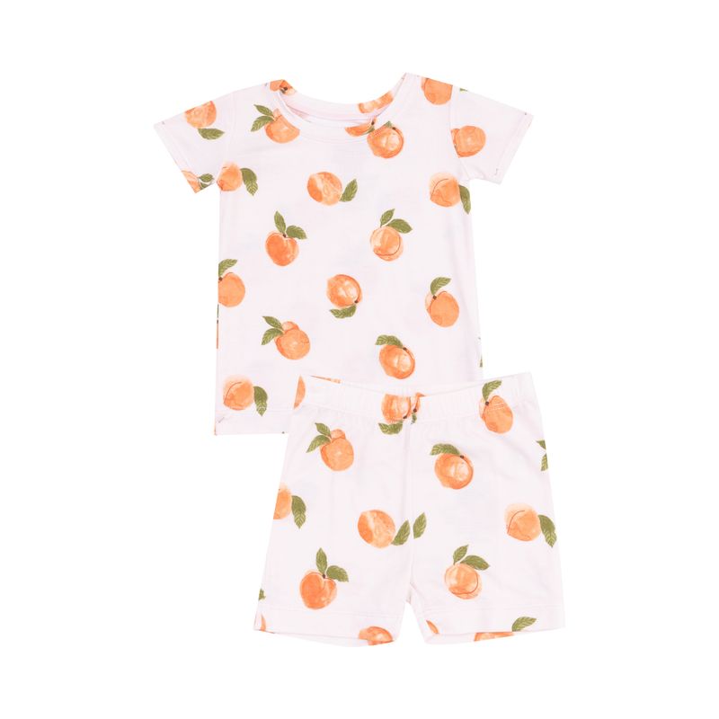 Angel Dear Watercolor Peaches Loungewear Short Set