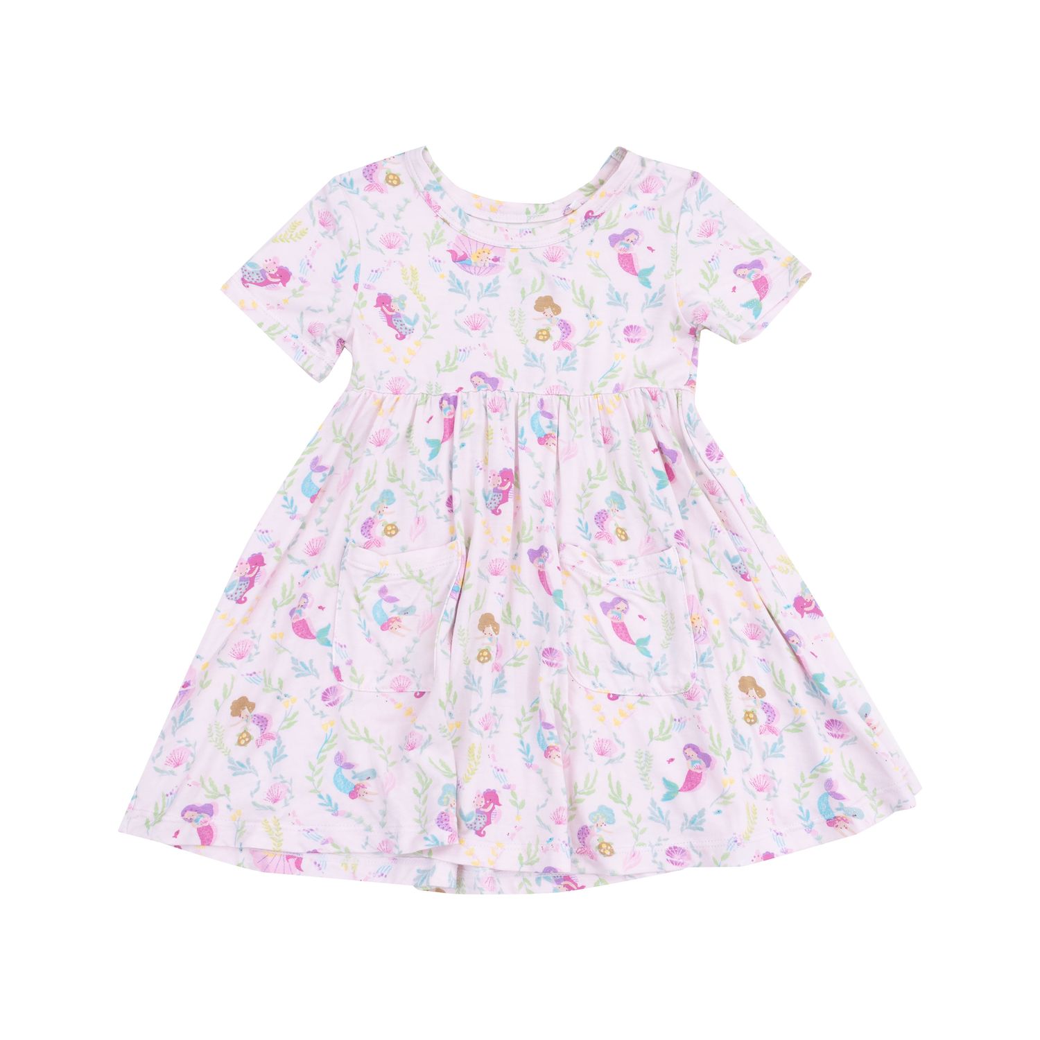 Angel Dear Mermaids S/S Twirly Dress