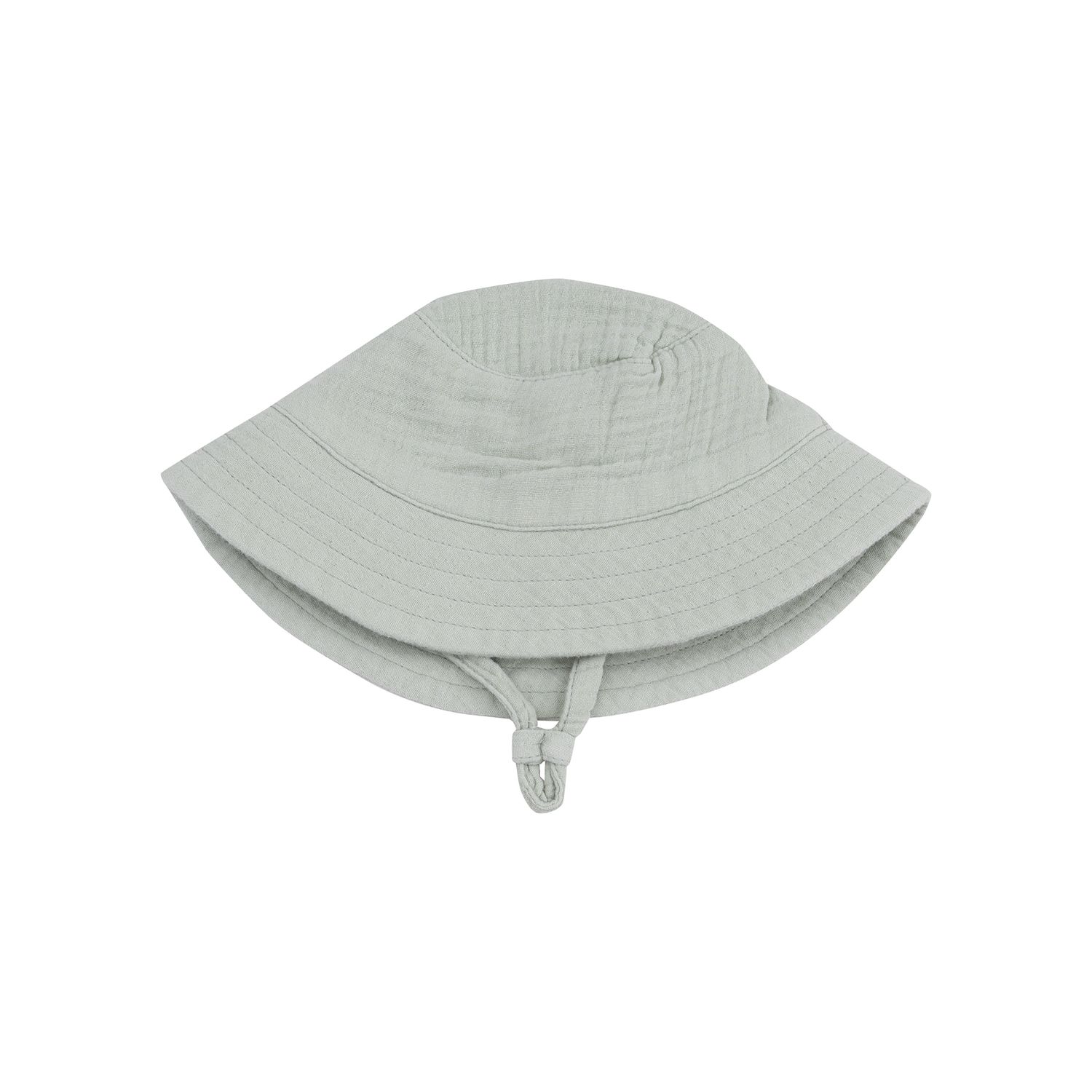 Angel Dear Solid Muslin Desert Green Bucket Hat