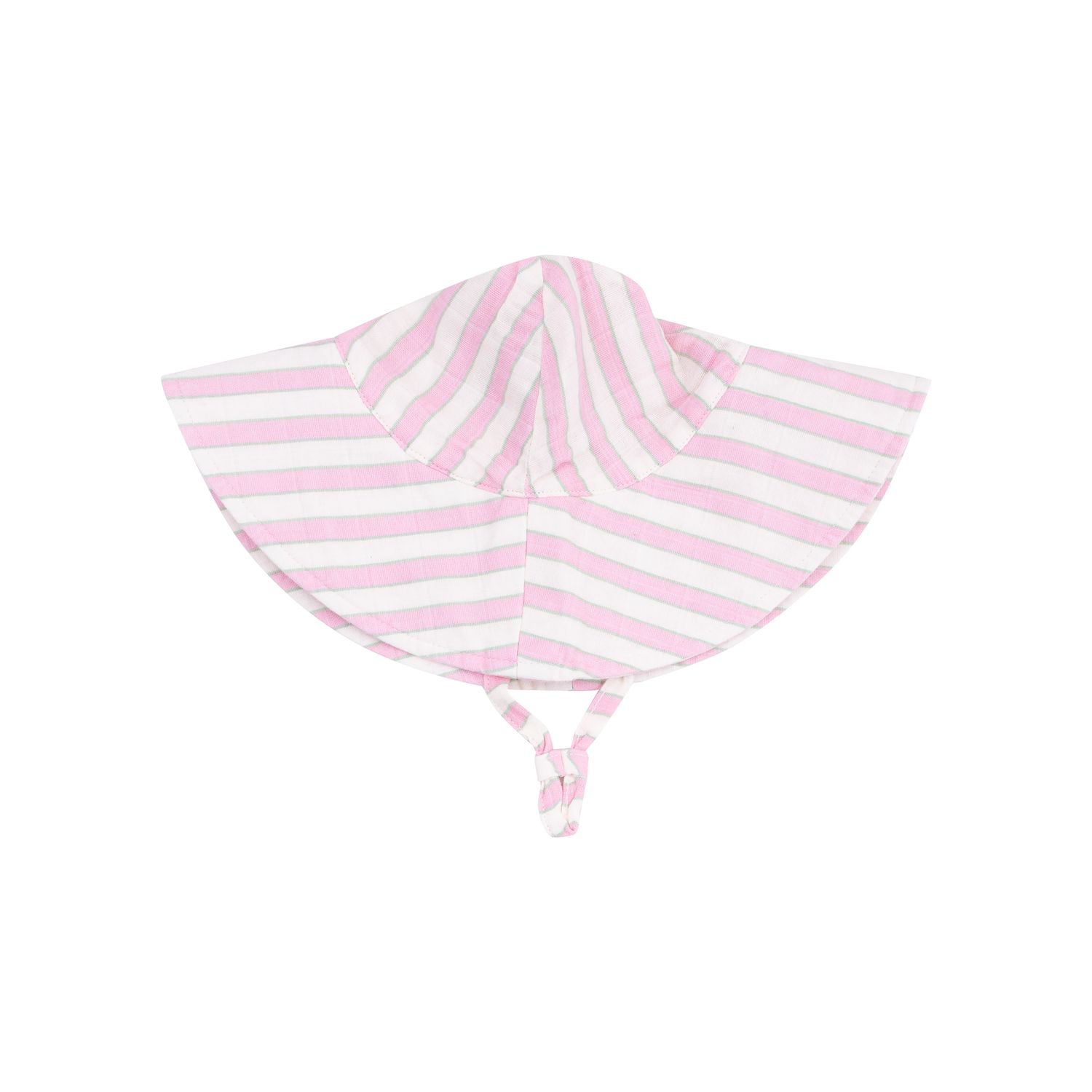 Angel Dear Candy Stripe Wide Brim Sunhat