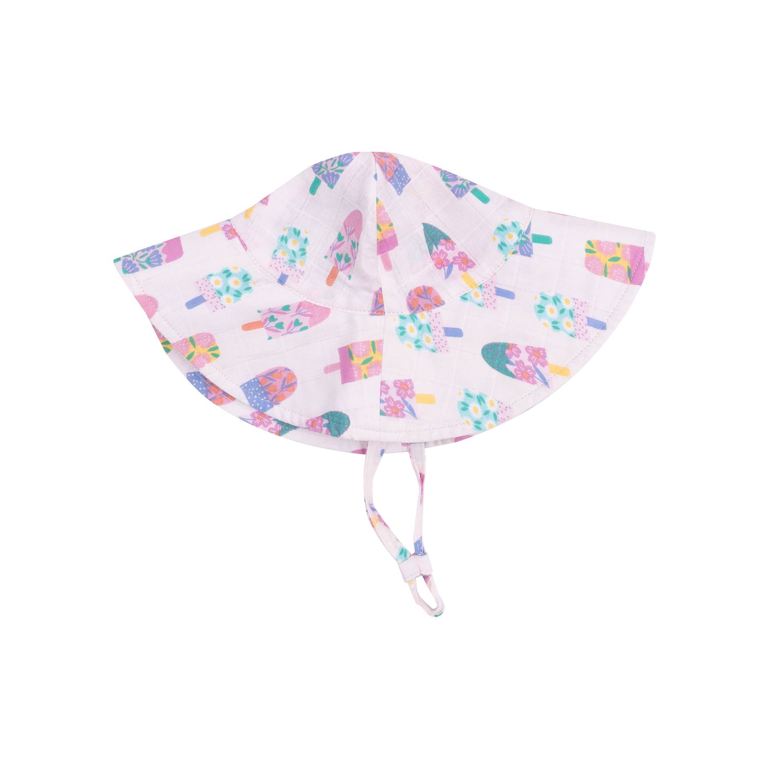 Angel Dear Floral Popsicles Wide Brim Sunhat